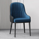 Dual-tone navy dining chair photo – set of dining chairs + restaurant furniture tables and chairs